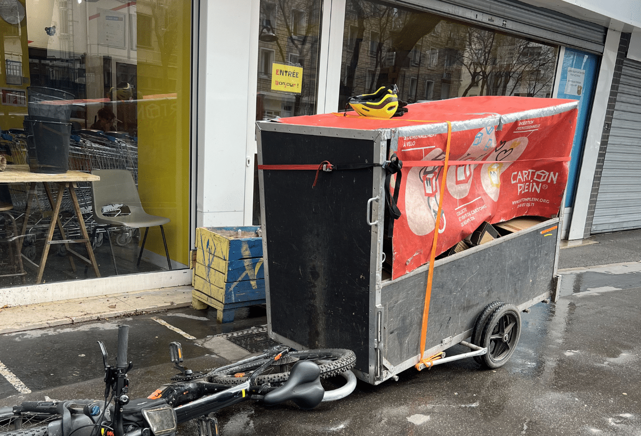 déménagements à vélo